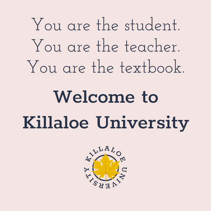 Welcome to Killaloe University